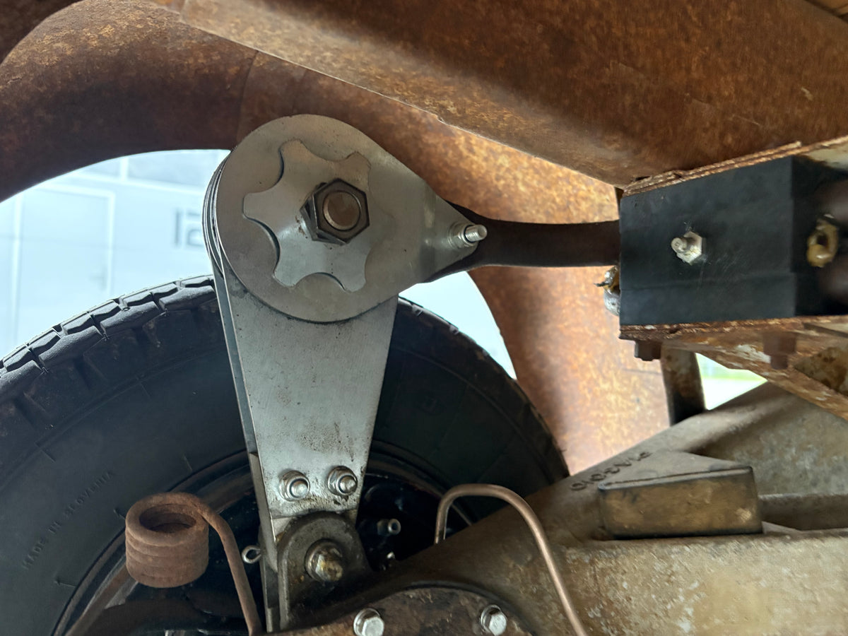 Reibdämpfer hinten komplett Piaggio Ape AC- AD