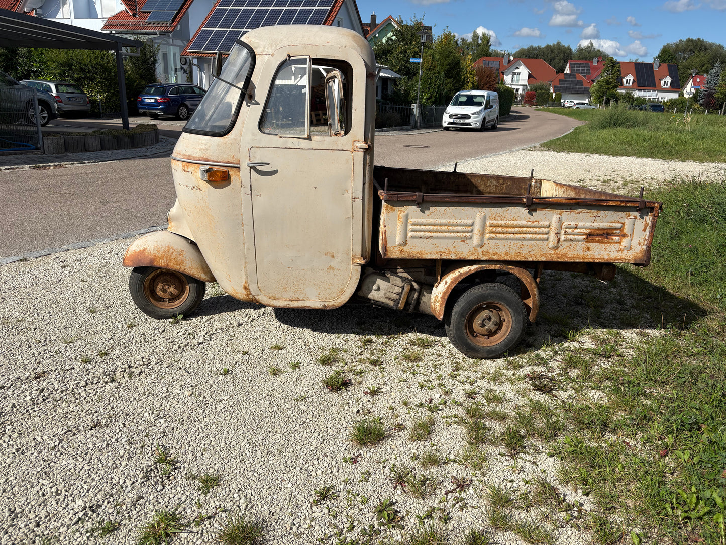 Piaggio Ape AC3 Faro Basso O-Lack Bj. 1961