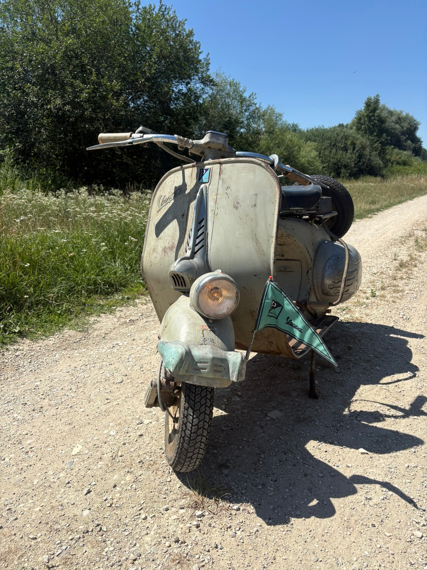Vespa VM Faro Basso Bj. 1954 OLack