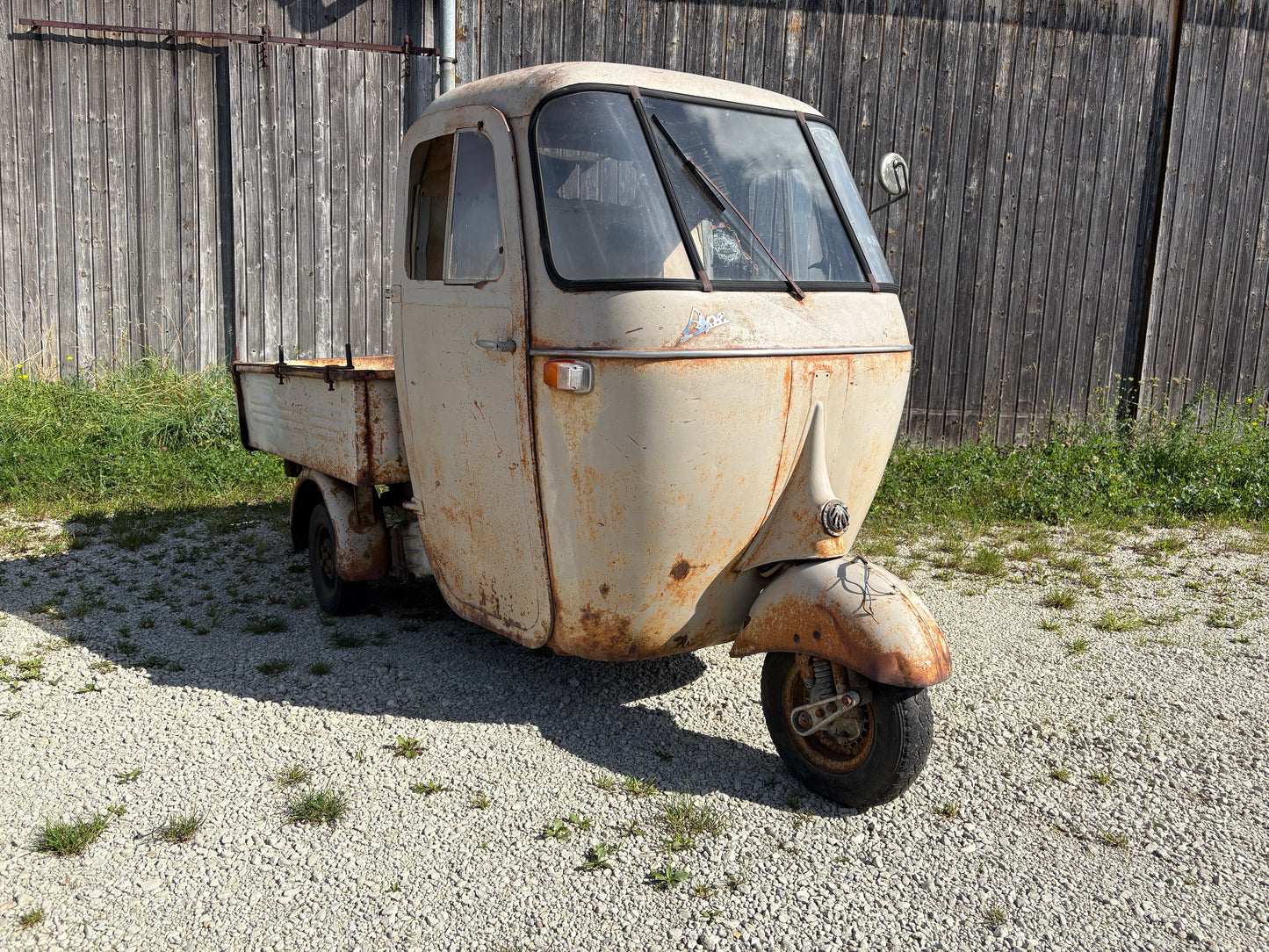 Piaggio Ape AC3 Faro Basso O-Lack Bj. 1961