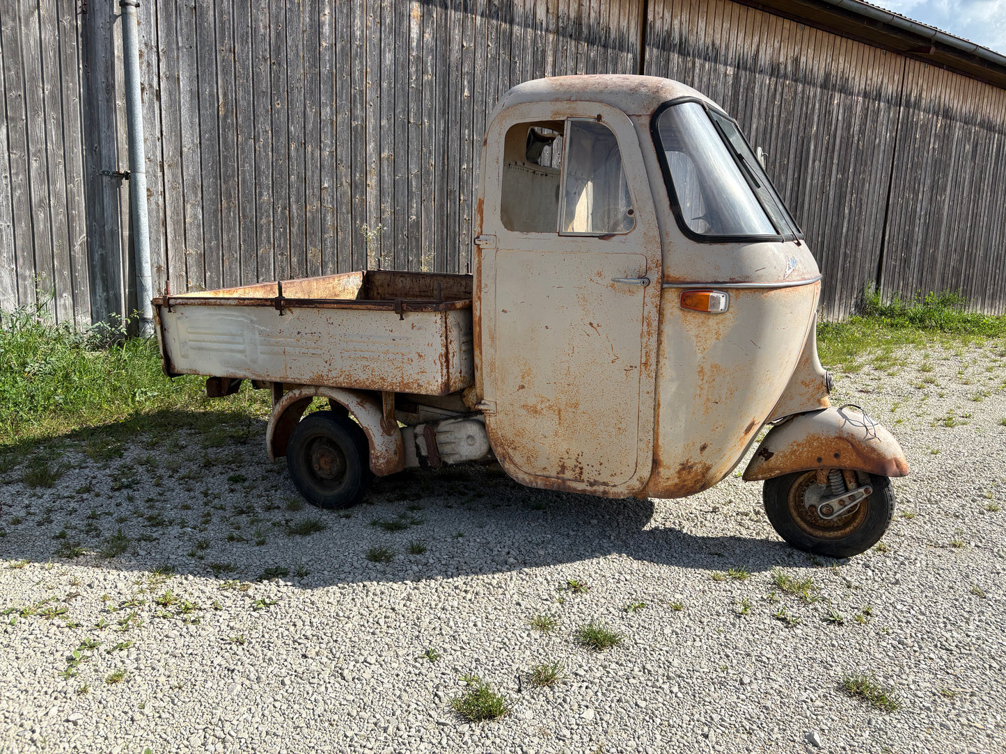 Piaggio Ape AC3 Faro Basso O-Lack Bj. 1961