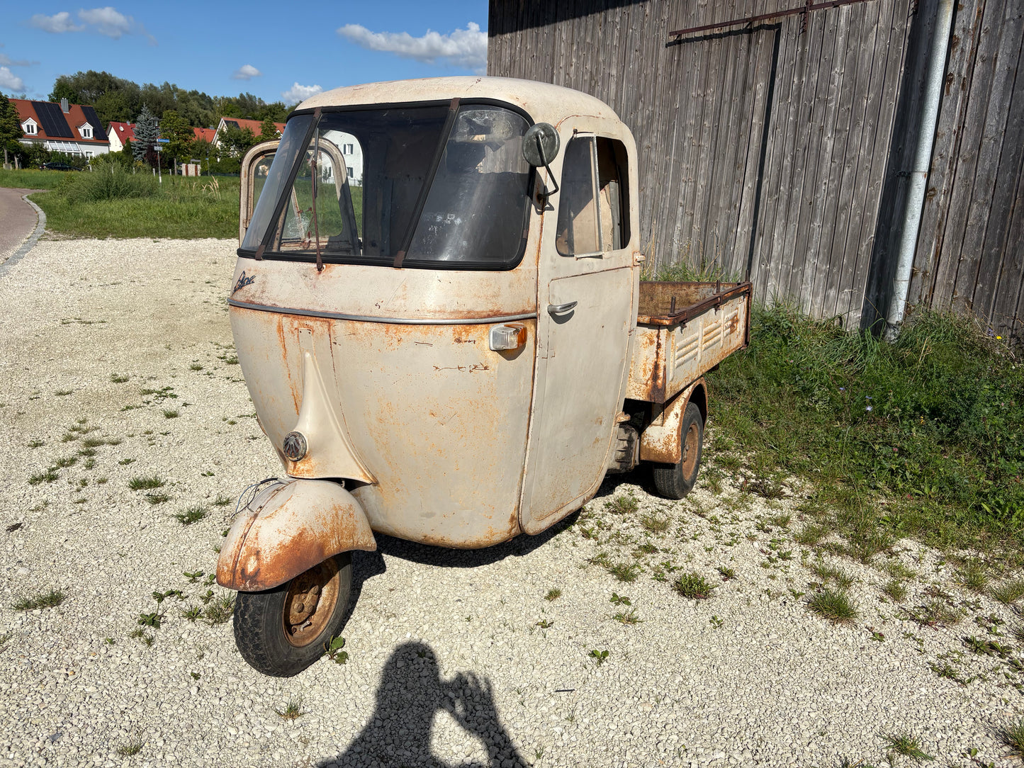 Piaggio Ape AC3 Faro Basso O-Lack Bj. 1961