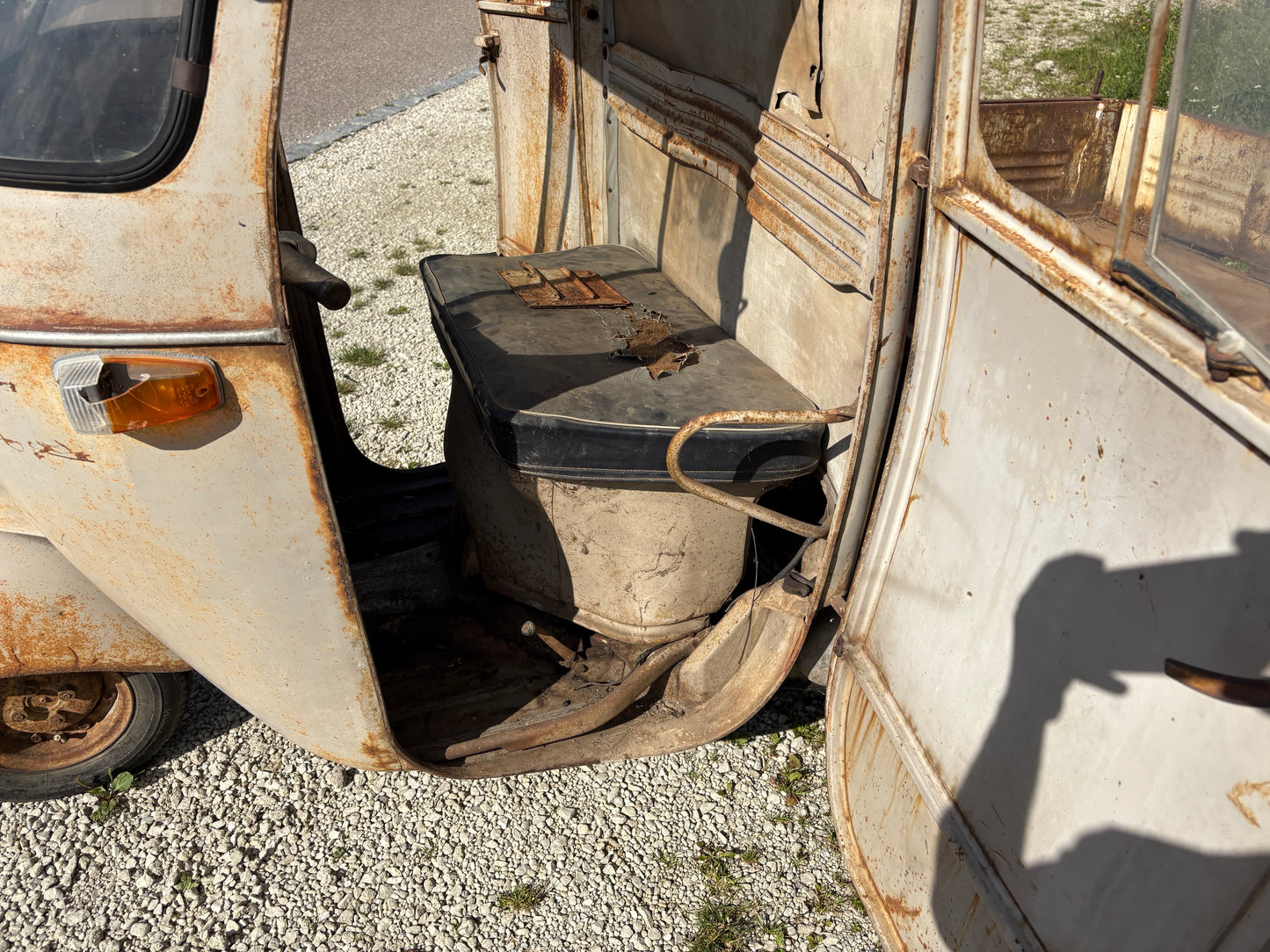Piaggio Ape AC3 Faro Basso O-Lack Bj. 1961