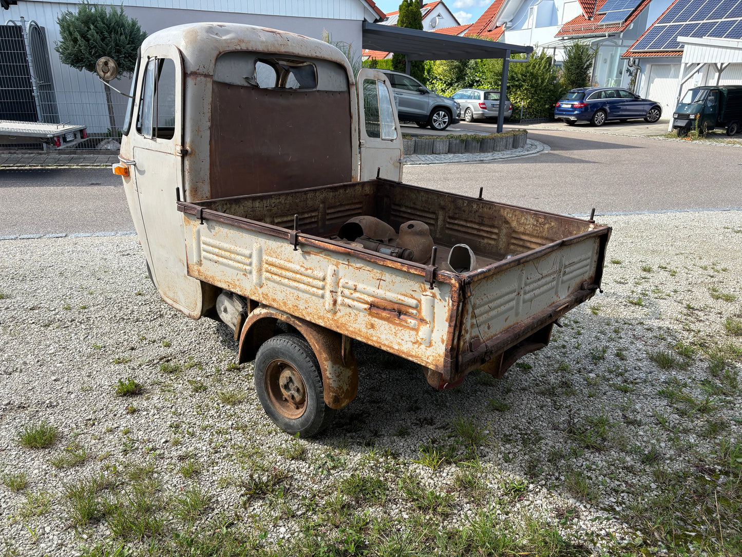 Piaggio Ape AC3 Faro Basso O-Lack Bj. 1961