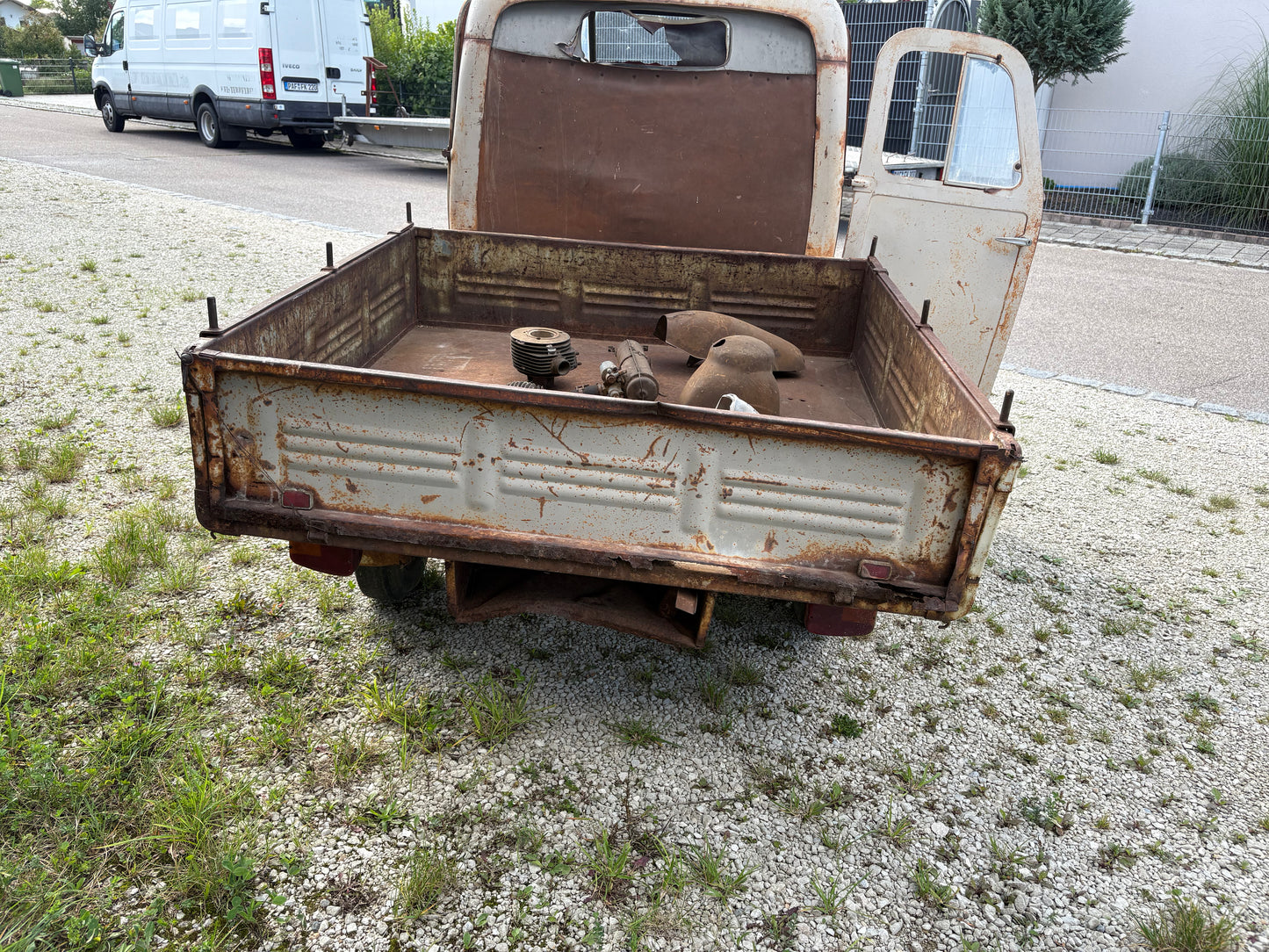 Piaggio Ape AC3 Faro Basso O-Lack Bj. 1961
